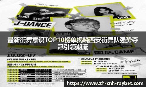 最新街舞意识TOP10榜单揭晓西安街舞队强势夺冠引领潮流